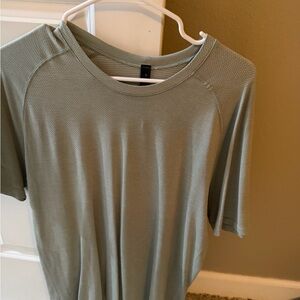 Lululemon Athletica Sage Green Performance Tee